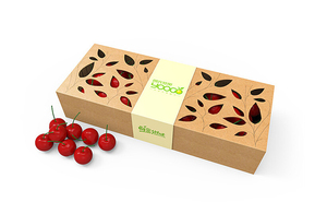 Hot Bán Mạnh Mẽ Thân Thiện Với Môi Hộp Giấy Cho Rau Và Trái Cây Giao Hàng Bao Bì Carton - Product Image 6