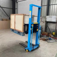 1-Tonnen-Elektro-Gabelstapler mit Allradantrieb, hydraulischer Seitenverschiebung, Lithium-Ionen-Batterie 48V200AH, geländegängig, kompakt und manövrierbar