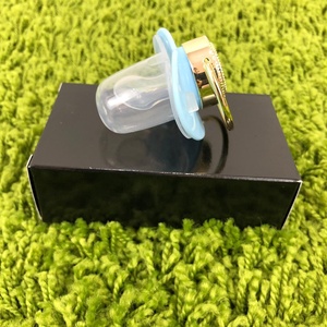 Sucette et attache-sucette pour bébé, bleu de haute qualité, vente en gros, nouveau Design personnalisé, produit, fournitures, accessoires pour bébés - Product Image 4