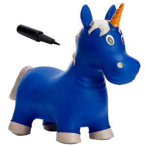 Cheval sautant enfants jouet animaux sautant jouets gonflables sautant <span class=keywords><strong>cerf</strong></span> rose pour tout-petit jouant - Product Image 4