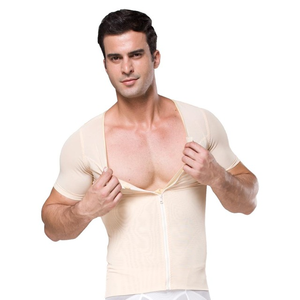 Gilet amincissant pour homme, sous-vêtement moulant pour le corps, le ventre, la combustion des graisses, Corset, ceinture musculaire, 2022 - Product Image 3
