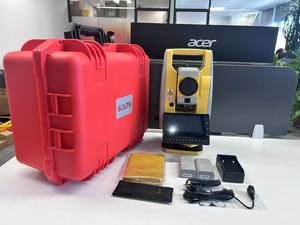 Station totale du système Android SOUTH N1 avec précision de 2 ''et lumière de guidage sans prisme 1000m/1500m pour l'arpentage terrestre - Product Image 4