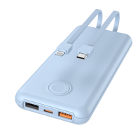 Usine en gros USB C mince grande capacité batterie externe 10000mAh PD20W charge rapide chargeur Portable banques d'alimentation