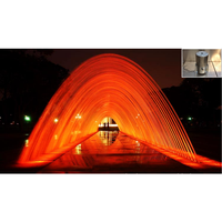 Boquillas de Acero Inoxidable 304 de Alta Calidad para Fuentes de Agua Musicales Comerciales Modernas con Control DMX512 para Exteriores