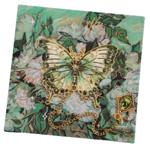 Marcapáginas de Metal de mariposa de colores con estampado UV <span class=keywords><strong>Van</strong></span> <span class=keywords><strong>Gogh</strong></span> pintura <span class=keywords><strong>libro</strong></span> amantes borla marcapáginas para escritores lectores - Product Image 4