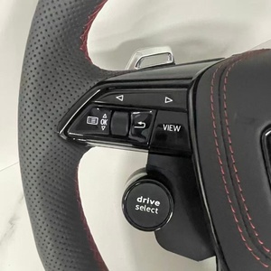 Volante Sportivo in Fibra di Carbonio per Audi A4/A4L/A5/<span class=keywords><strong>A6</strong></span>/A6L/A7/A8/A8L/R8/Q3/Q5/Q7/S3/S4 <span class=keywords><strong>2014</strong></span> - Product Image 3