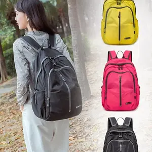 Mochila grande para líderes de torcida, mochila feminina de viagem, à prova d'água, leve, portátil e dobrável para estudantes ao ar livre