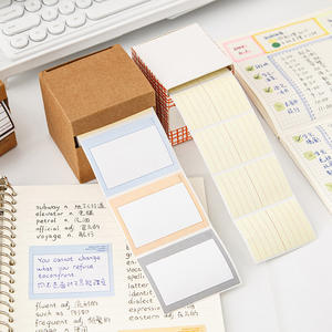 Tous les blocs-notes adhésifs personnalisés, blocs-notes à feuilles mobiles, blocs-notes en cube pour étudiants, notes autocollantes - Product Image 2