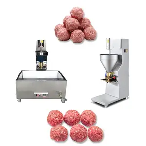 Industrial Automatic Meat Ball Making Molding Rolling Processing Machine