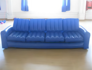 Beile Custom Blue PVC Inflatable Lounger Air Sofa <strong>Settee</strong> Advertising Inflatables <strong>for</strong> <strong>Sale</strong> - Product Image 3