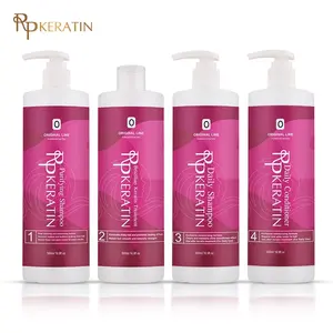 Crème lissante brésilienne Pure, marque privée OEM, traitement à la kératine et aux protéines