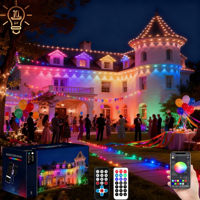 Building Exterior Wall Silhouette Lighting IP67
