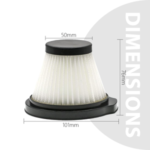 ตัวกรองตลับ HEPA ทดแทนสำหรับเครื่อง<span class=keywords><strong>ดูด</strong></span><span class=keywords><strong>ฝุ่น</strong></span>กรอง HEPA <span class=keywords><strong>Deerma</strong></span> DX115C/DX115S - Product Image 2
