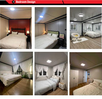 Casa Contenedor Portátil Prefabricada OEM ODM, Villa de Envío Móvil, Casa Prefabricada Expandible de Lujo
