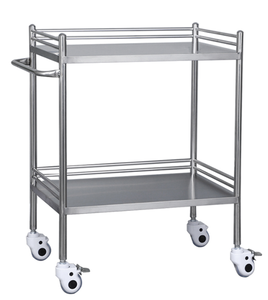 TTC11 China Cheap Price Stainless Steel Ward Instrument Cart for Hospital Ward High Quality Hospital Mobile <strong>Dressing</strong> <strong>Trolley</strong> - Product Image 1