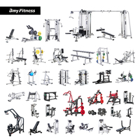 Machine de musculation multi-stations à double câble croisé, directement de l'usine, avec siège réglable et personnalisation OEM pour centres de fitness