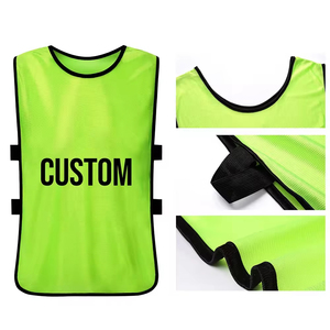 Custom Football <b>Training</b> Vest Scrimmage Team Sports Pinnies Jerseys Adult Basketball Soccer <b>Bibs</b> Practice Jerseys Summer 100% - Product Image 2