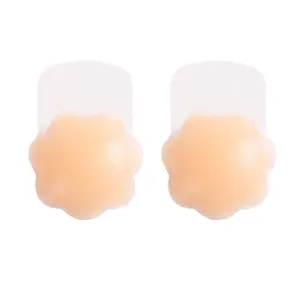 Big size sexy Woman Nipple Pasties and Nipple Cover Adhesive Manufacture Silicone Adults Reusable