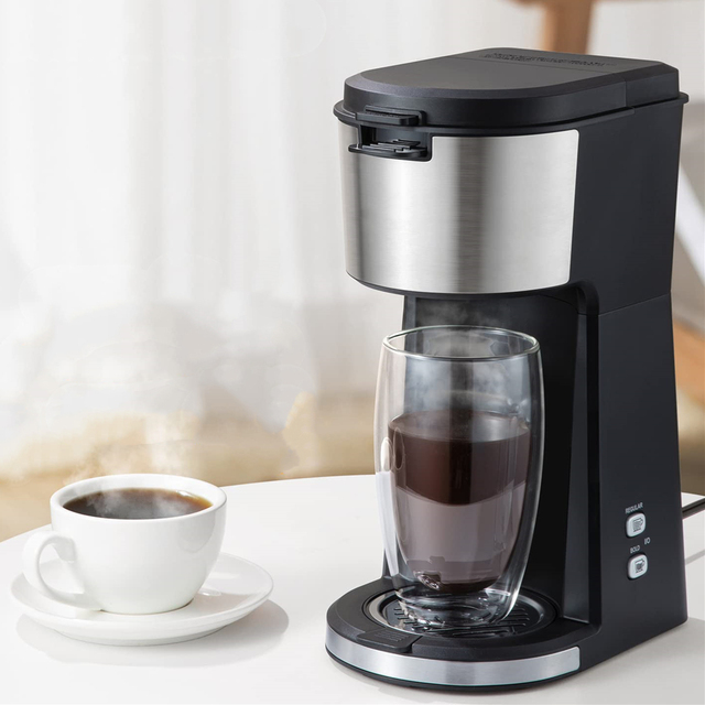 Portable Small Home Travel Camping Drip Brewing Capsule Single K Cup Espresso Coffee Maker Machine