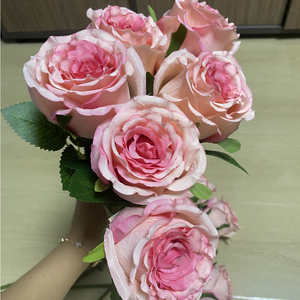 Hoa hồng giả chất lượng cao, sống động như thật, 55cm, bán buôn, dùng trang trí nhà cửa, đám cưới, lễ hội - Product Image 3