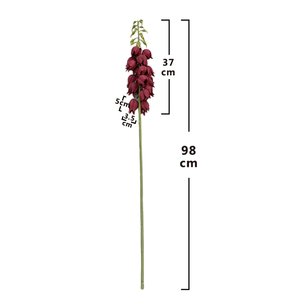 Carillon éolien artificiel en gros, <span class=keywords><strong>fleur</strong></span> artificielle <span class=keywords><strong>de</strong></span> bonne qualité pour la décoration intérieure - Product Image 2