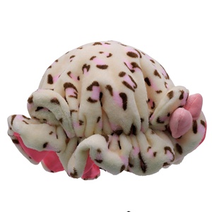 SOLPOP <span class=keywords><strong>Bonnet</strong></span> <span class=keywords><strong>de</strong></span> <span class=keywords><strong>nuit</strong></span> en polaire douce et moelleuse doublé <span class=keywords><strong>satin</strong></span> Teddy pour femmes aux cheveux bouclés naturels, avec oreilles <span class=keywords><strong>de</strong></span> chat, motif léopard <span class=keywords><strong>de</strong></span> luxe - Product Image 3