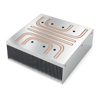 Radiateur de refroidissement liquide à caloduc pour refroidisseur d'eau personnalisé, dissipateur thermique pour équipement électronique industriel, système de refroidissement