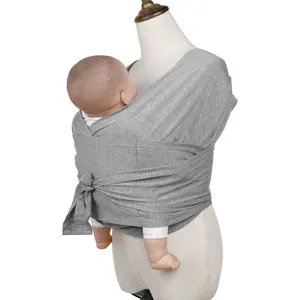 2023 Maatwerk China Fabriek Nieuwe Stijl Eenvoudige X Type Baby Sling Wrap Multi-Functionele Draagzak