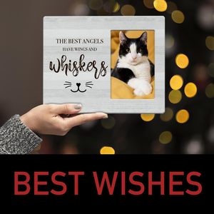 Décorations d'intérieur, cadre photo mural en bois, cadre photo commémoratif en bois, cadeaux de condoléances pour la perte d'un animal de compagnie, pour les amoureux des chats - Product Image 3