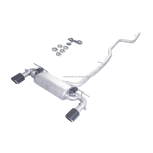 REV/ para <span class=keywords><strong>BMW</strong></span> 116i <span class=keywords><strong>118i</strong></span> 120i 1.5T F20 B38 2013-2019, Tubo de Escape de Alto Rendimiento Valvetronic 304SUS Catback - Product Image 5