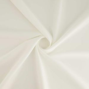 Stretchy White <b>Knit</b> Polyester Spandex Fabric Sold Per Yard Soft Elastic Cloth Perfect For Hand Sewing And Dress Production - Product Image 1