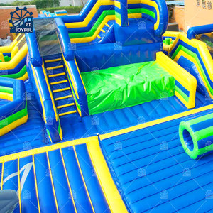 Circuito de Obstáculos Inflable Gigante para Niños, Parque Inflable en Venta, Castillo Inflable Comercial para Niños, Casa de Brinco - Product Image 3
