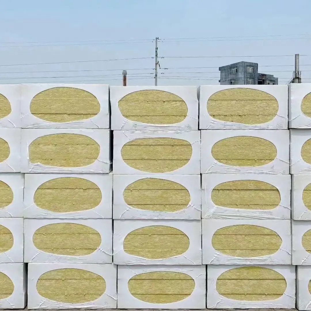 feuerfeste steinwolle-platte isolierungsmaterialien brett steinwolle sandwichplatten isolierung pflanze mineralwolle
