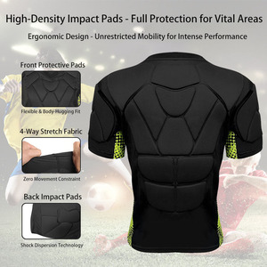 Gilet de protection de gardien de but avec rembourrage EVA, <span class=keywords><strong>prix</strong></span> de gros - Product Image 4