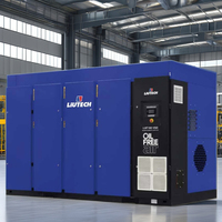 Compresseur d'air fixe à vis sans huile Liutech série LUF55-315