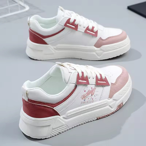 Mocassins décontractés tendance 2026 à semelles épaisses antidérapantes et imperméables, résistants à l'usure, pour femmes, en PU - Product Image 1