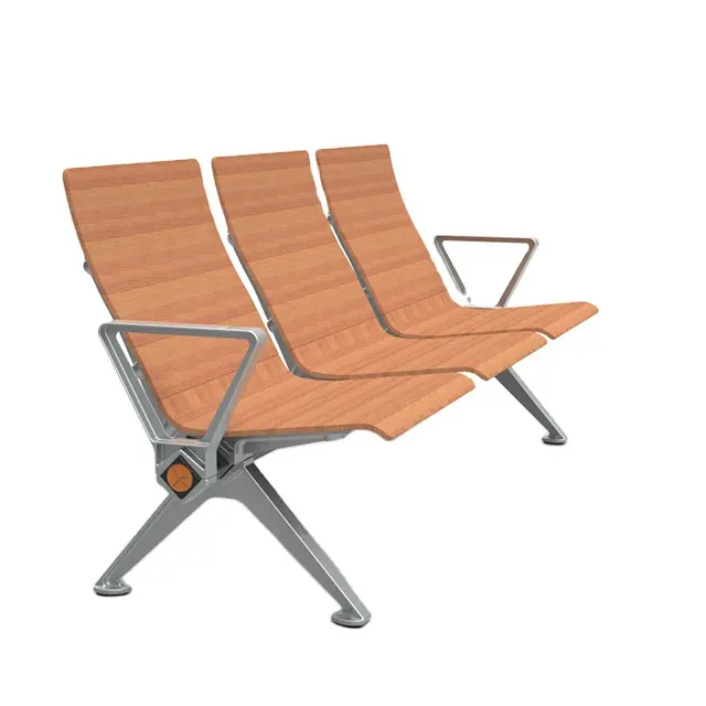 wooden waiting chairs airport seating chair wait