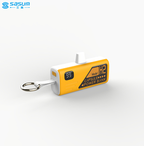 Sasumミニカプセル5000mA 20Wポータブルスタイル新デザインパワーバンクOem急速充電トレンドエレクトロニクス2025 - Product Image 6