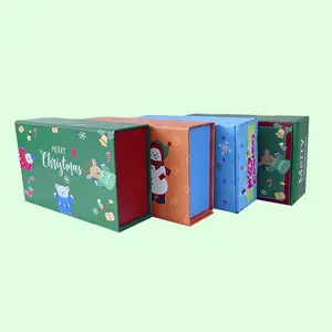 Pemasok Grosir Kotak Hadiah Natal Kualitas Tinggi Kotak Kemasan Transportasi Cokelat
