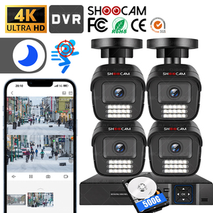 5MP 4ch 8ch Cctv Camera System 4k 5MP Starlight Night Vision <strong>DVR</strong> PTZ Camera Outdoor System Cctv Camera Home <strong>Security</strong> - Product Image 1