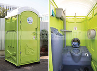 Unité de toilettes portables en acier pour l'extérieur, toilettes préfabriquées durables pour le camping, pour les parcs et l'extérieur, installation facile