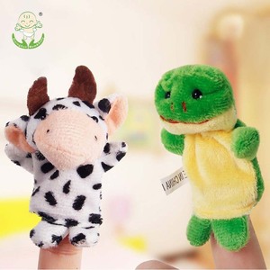 Đáng Yêu Phim Hoạt Hình Máy Nghe Nhạc Động Vật Sang Trọng Gấu Chuột Ếch Thỏ Và Panda Kid Của Giảng Dạy Ngón Tay Con Rối Đồ Chơi Búp Bê Thiết Lập Với Bàn Chân - Product Image 5