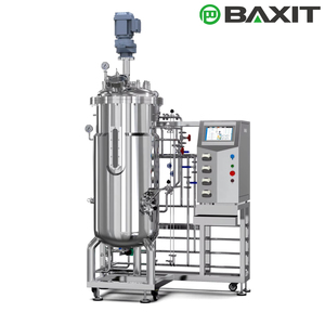 BAXIT Lab-use Bioclean <strong>Fermenter</strong> Stainless Steel <strong>Bioreactor</strong> PLC Control Peristaltic Pump 5-100L Volume for Microbial Research - Product Image 6