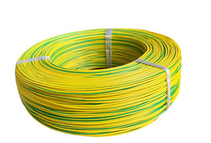 สายไฟรถยนต์แบบบางลดราคาจากโรงงาน สายดินสีเหลืองและสีเขียว - Product Image 3
