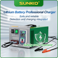 Chargeur intelligent et testeur de capacité pour batteries au lithium SUNKKO CH60V50 50A, compatible 15V 20V 60V/125V 15A 20A 30A 50A 60A