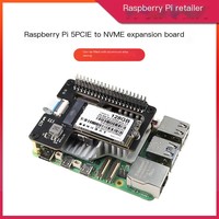 Carte d'extension de disque dur Raspberry Pi 5 X1000, module adaptateur PCIe vers M.2 NVMe pour SSD de 5e génération