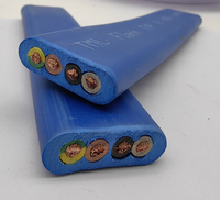 Hochleistungs-flexibles flaches rundes EPR PCP EPDM-Gummi-Trinkwasser 300/500V 380V Tauch-Flachwasserpumpen-Stromkabel