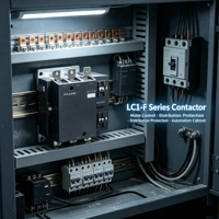 Contactor Electromagnético de 400A 220V AC, Contactor Eléctrico Confiable para Sistemas de Distribución de Energía