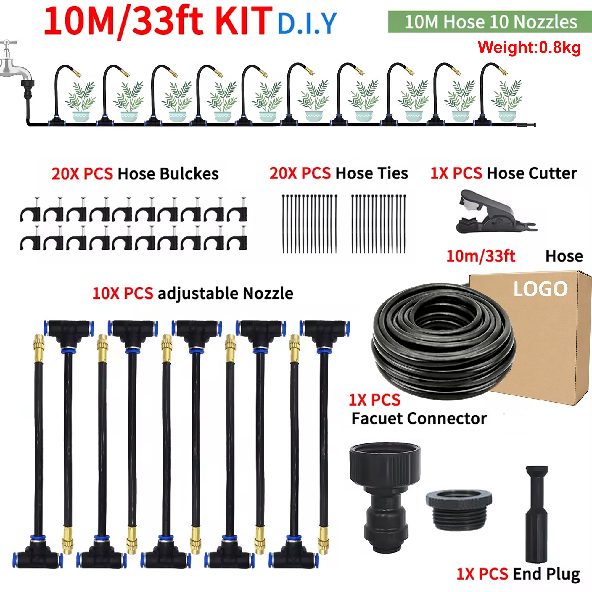 Green N2 Kit:10m(33ft)