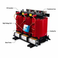Transformador de Potencia Trifásico de 10kv 100kva 125kva, Tipo Seco, Nuevo, a Precio Atractivo